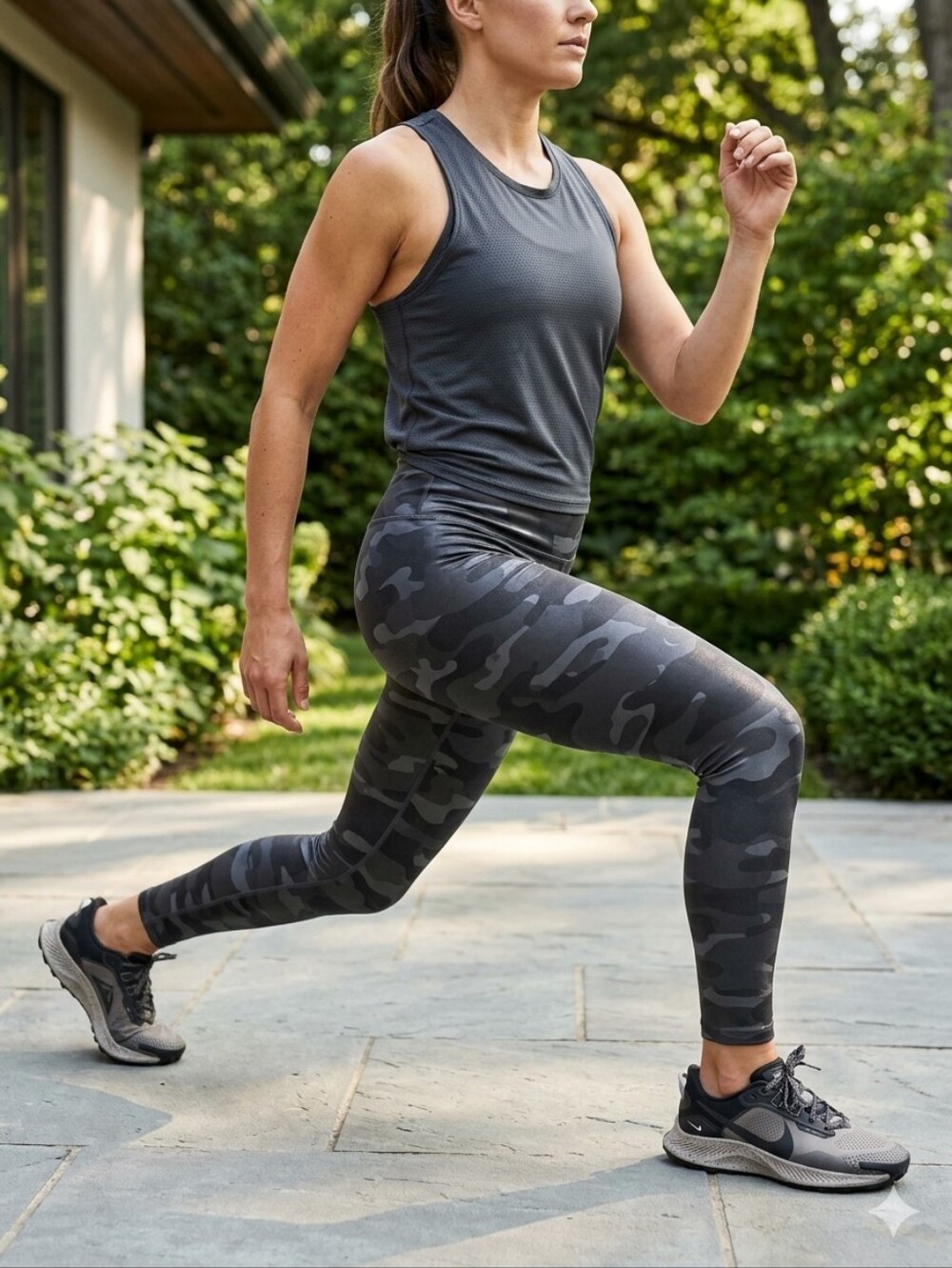 Nike ONE Black Camo Leggings